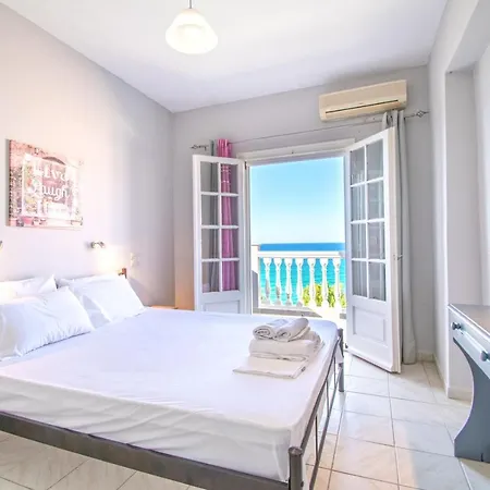 Апартаменты Ammoudino Beachfront Apt Амуди